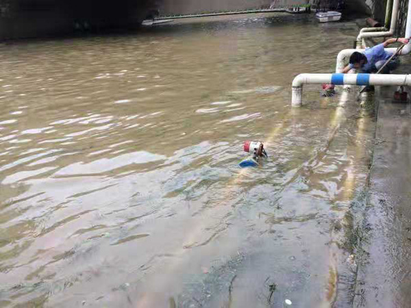 米科電磁流量計在大水淹沒中使用