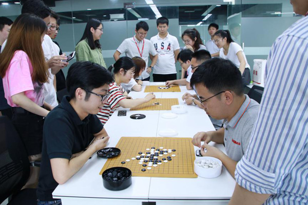 五子棋比賽現場