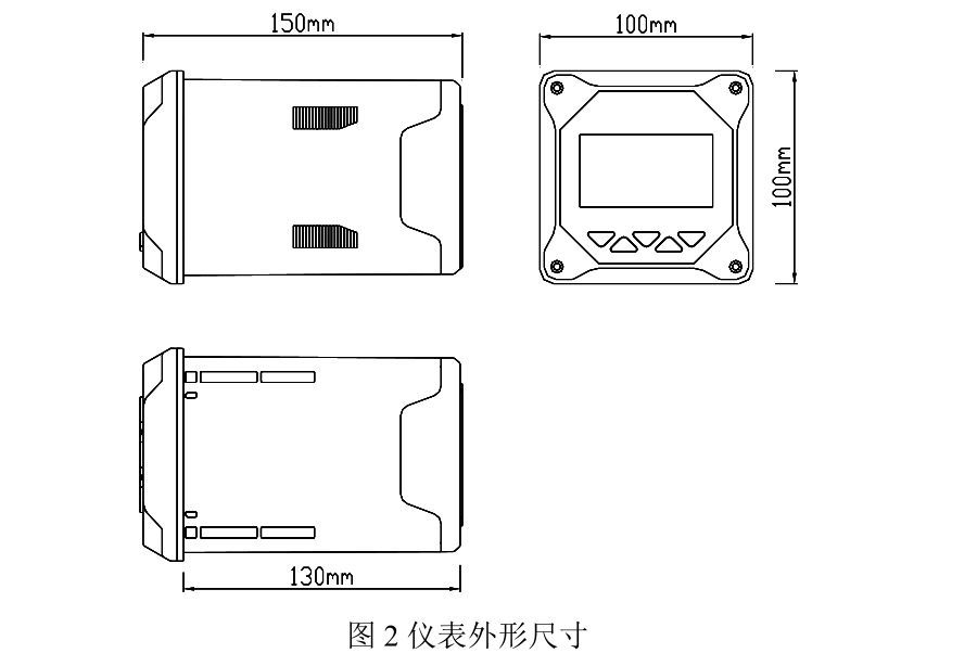 米科在線電導率測試儀尺寸